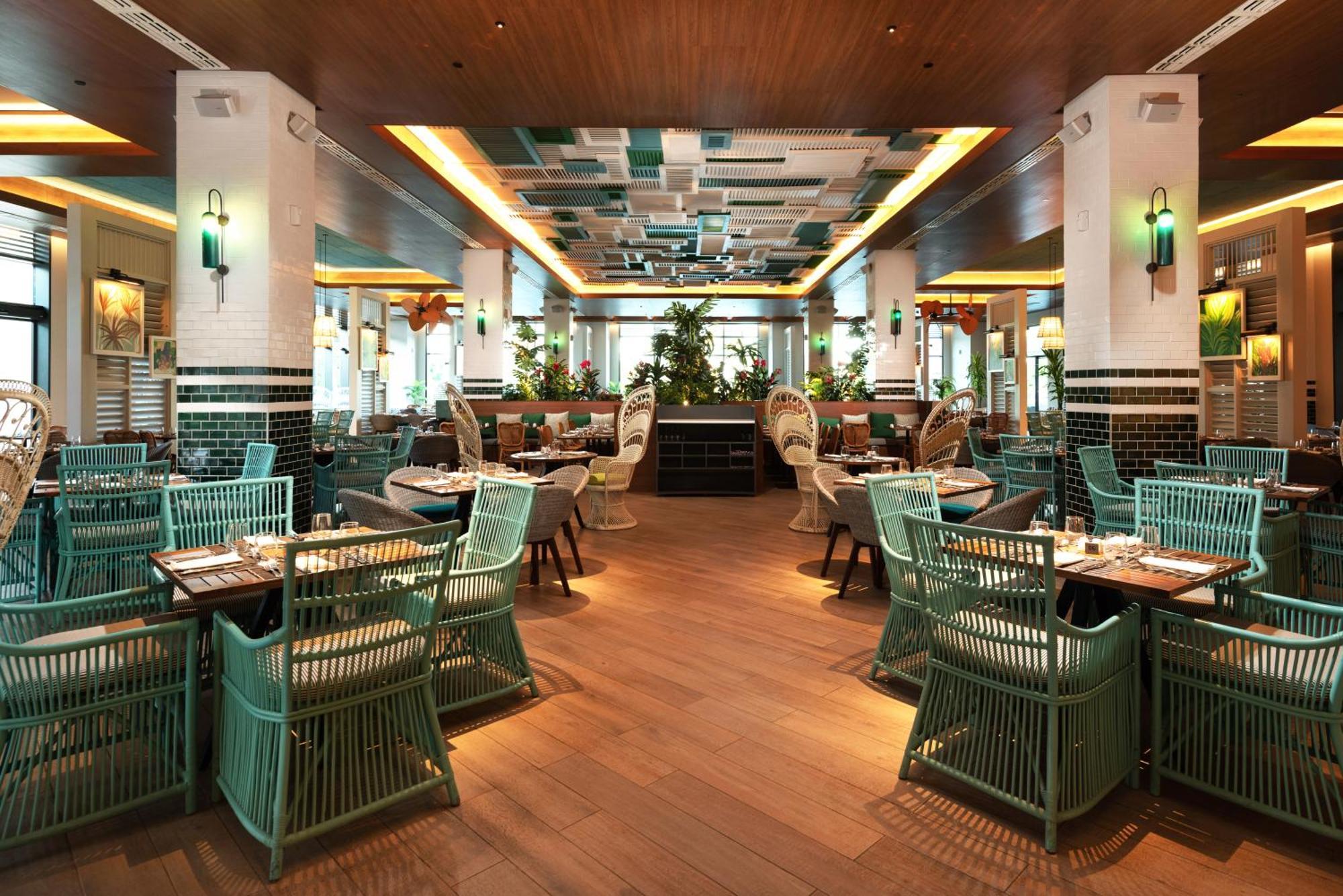 Lopesan Costa Bavaro Resort, Spa & Casino 푼타 카나 외부 사진 Interior of the restaurant